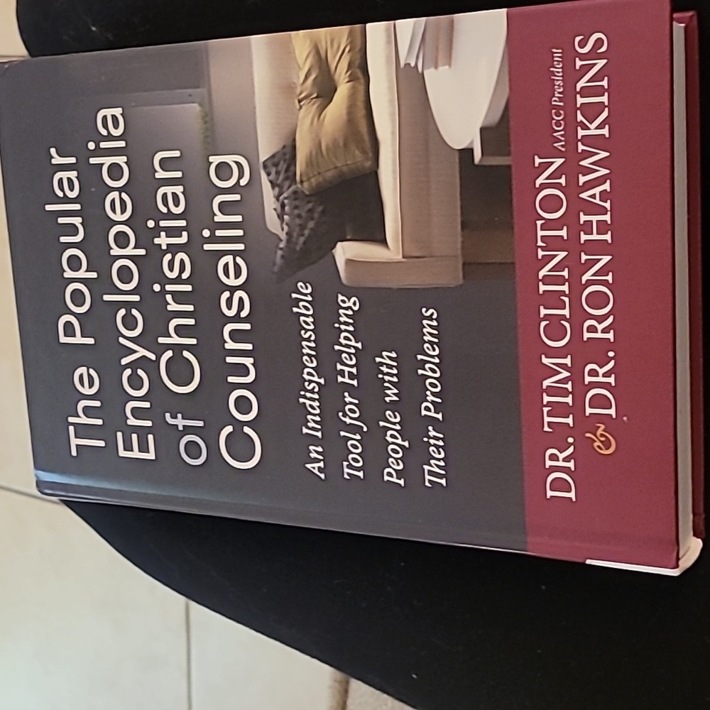 Popular Encyclopedia of Christian Counseling Hardcover Book By Dr. Tim Clinton